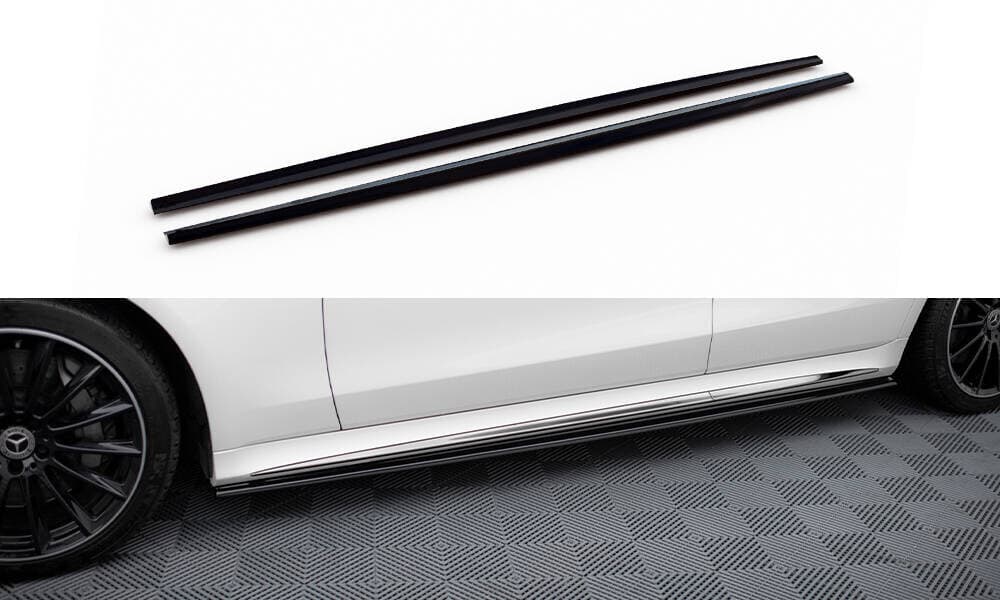 MERCEDES S-KLASSE - MAXTON DESIGN SEITENSCHWELLER ANSATZ CUP LEISTEN – Maxton Design