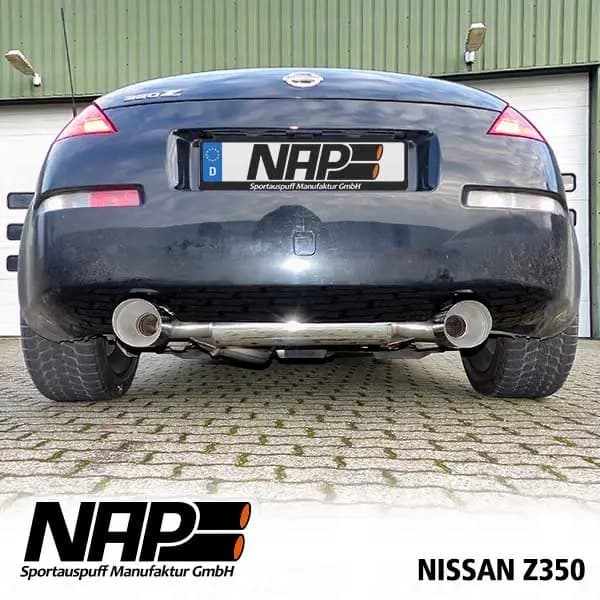 NISSAN 350Z - NAP DUPLEX SPORTAUSPUFF