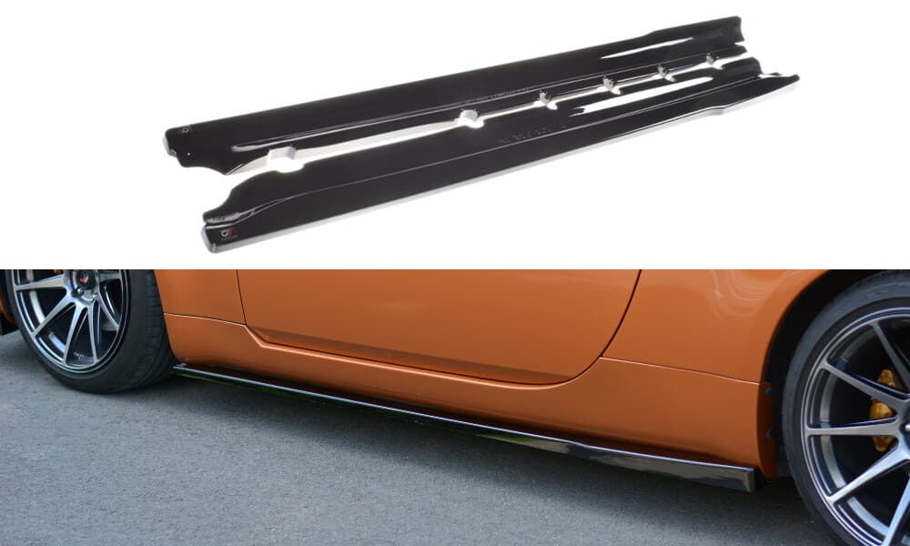 NISSAN 350Z - MAXTON DESIGN SEITENSCHWELLER ANSATZ CUP LEISTEN V.1
