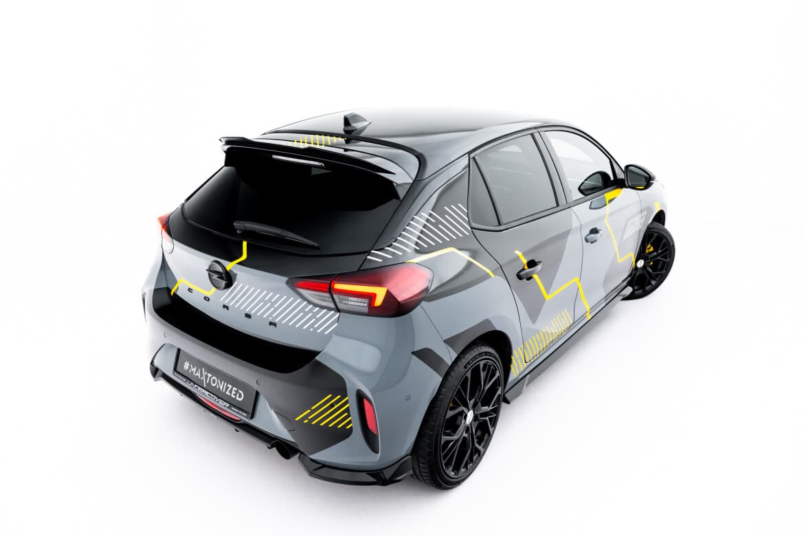 OPEL CORSA 2023+ - MAXTON DESIGN DACHSPOILER LIPPE ANSATZ ABRISSKANTE – Maxton Design