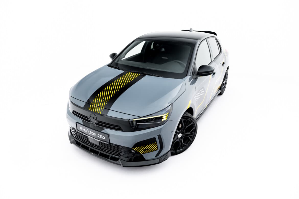 OPEL CORSA 2023+ - MAXTON DESIGN FRONTSPOILER LIPPE – Maxton Design