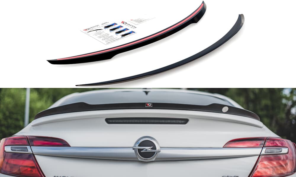 OPEL INSIGNIA OPC FACELIFT - MAXTON DESIGN HECK SPOILER LIPPE ABRISSKANTE – Maxton Design