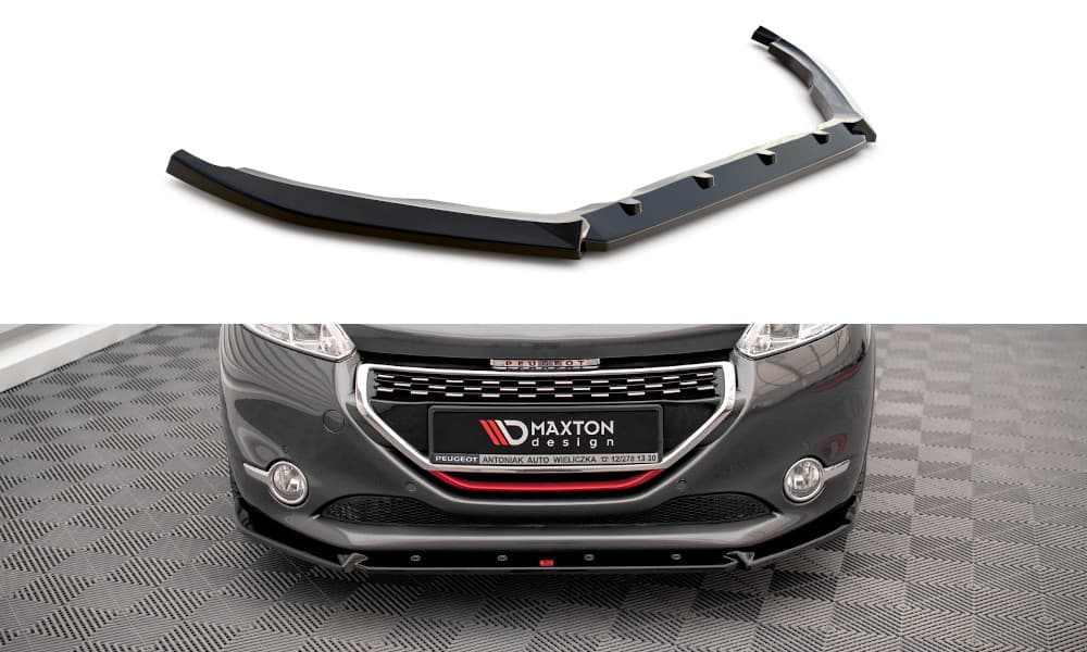 PEUGEOT 208 GTI - MAXTON DESIGN FRONTSPOILER | FRONTLIPPE V.2 – Maxton Design