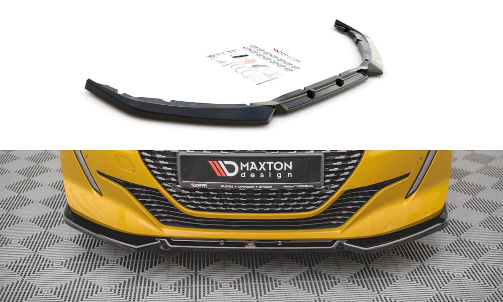 PEUGEOT 208 - MAXTON DESIGN FRONTSPOILER | FRONTLIPPE V.1 – Maxton Design