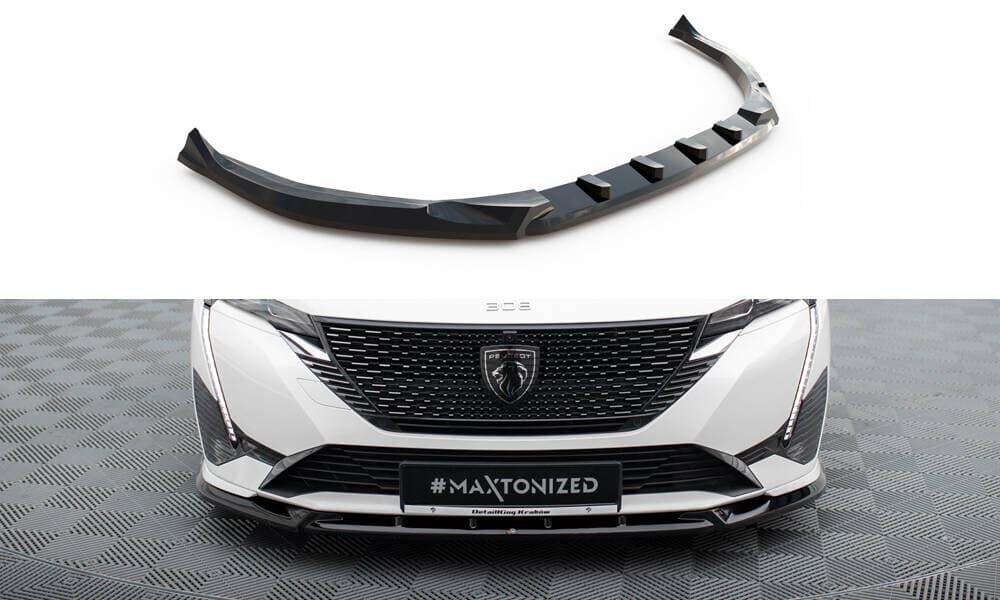 PEUGEOT 308 GT - MAXTON DESIGN FRONTSPOILER | FRONTLIPPE V.1 – Maxton Design