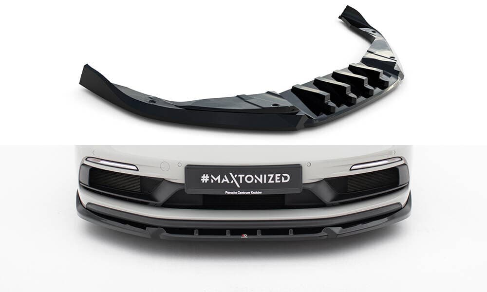 PORSCHE 718 CAYMAN GTS - MAXTON DESIGN FRONTSPOILER | CUPSPOILERLIPPE V.2 – Maxton Design
