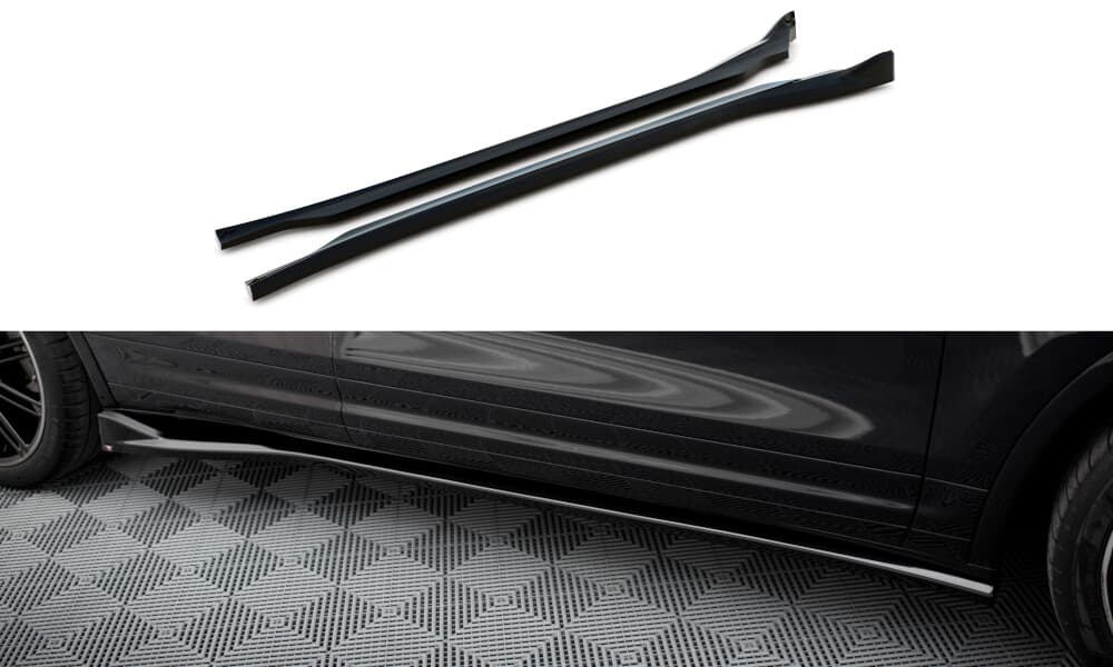 PORSCHE CAYENNE 2014+ - MAXTON DESIGN SEITENSCHWELLER ANSATZ CUP LEISTEN – Maxton Design