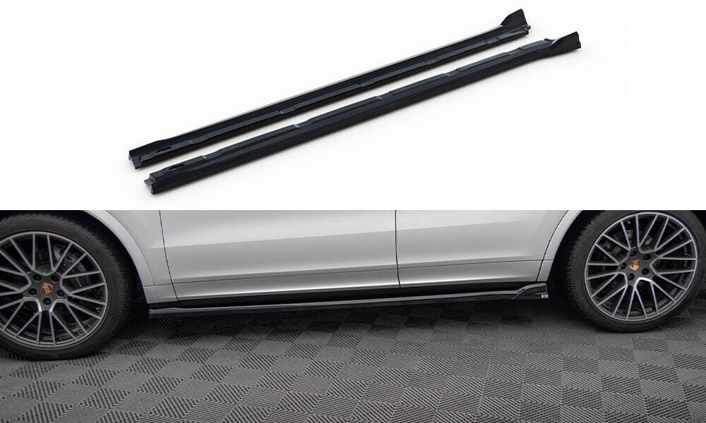 PORSCHE CAYENNE COUPE - MAXTON DESIGN SEITENSCHWELLER ANSATZ CUP LEISTEN – Maxton Design
