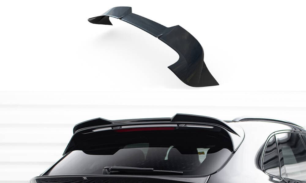 PORSCHE MACAN 2021+ - MAXTON DESIGN OBERER 3D HECK SPOILER ABRISSKANTE – Maxton Design