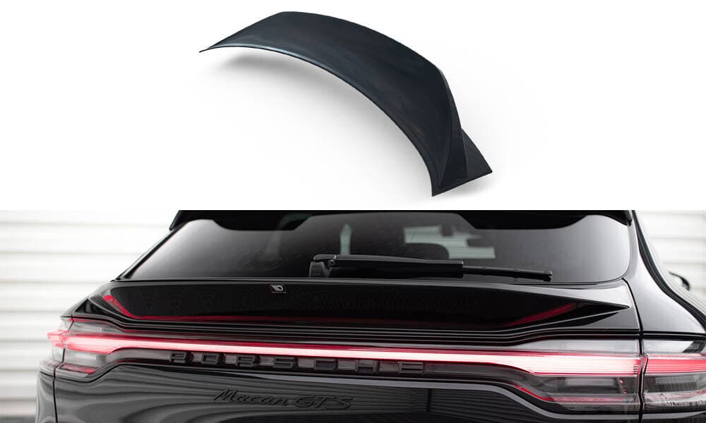 PORSCHE MACAN 2021+ - MAXTON DESIGN UNTERER 3D HECK SPOILER ABRISSKANTE – Maxton Design