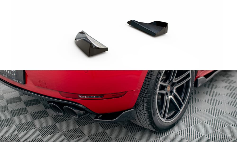 PORSCHE MACAN 2019+ - MAXTON DESIGN HECK SEITEN SIDE FLAPS V.1 – Maxton Design