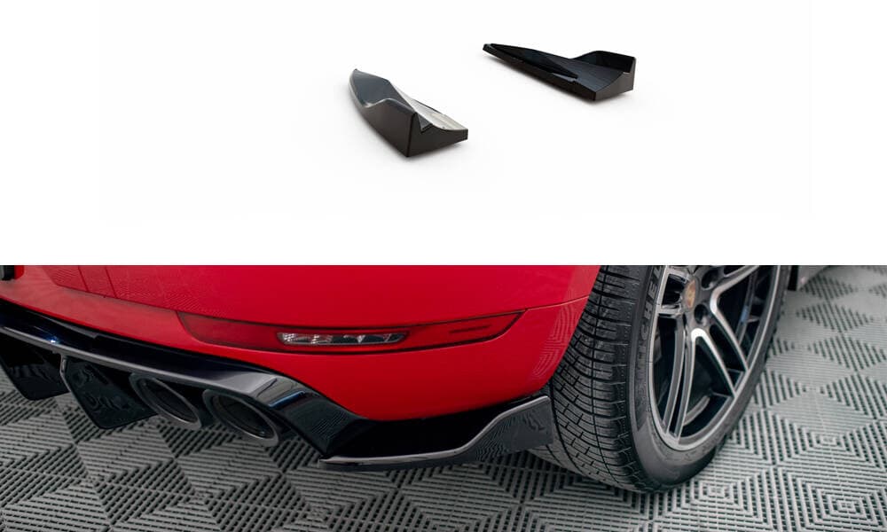 PORSCHE MACAN 2019+ - MAXTON DESIGN HECK SEITEN SIDE FLAPS V.2 – Maxton Design