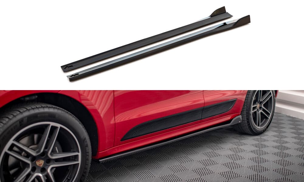 PORSCHE MACAN 2019+ - MAXTON DESIGN SEITENSCHWELLER CUP LEISTEN – Maxton Design