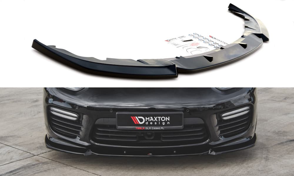 PORSCHE PANAMERA TURBO - MAXTON DESIGN FRONTSPOILER LIPPE V.1 – Maxton Design