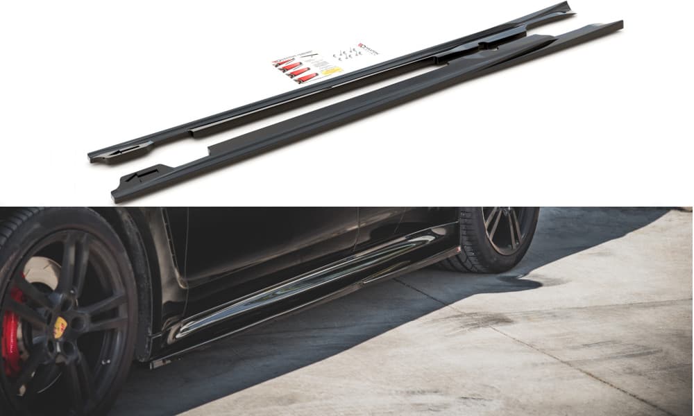 PORSCHE PANAMERA TURBO - MAXTON DESIGN SEITENSCHWELLER ANSATZ CUP LEISTEN – Maxton Design