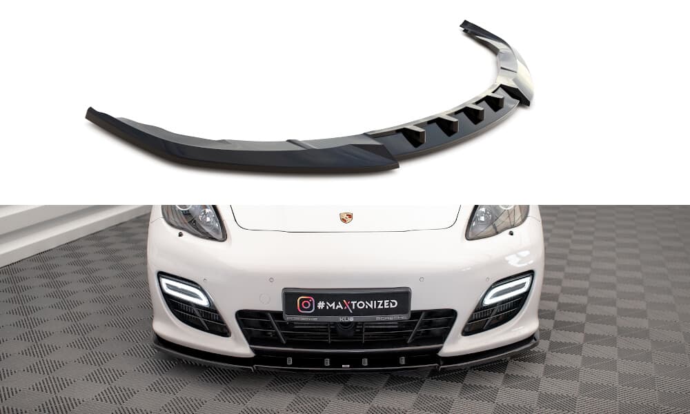 PORSCHE PANAMERA TURBO - MAXTON DESIGN CUP SPOILERLIPPE FRONTSPOILER LIPPE V.1 (DTC) – Maxton Design
