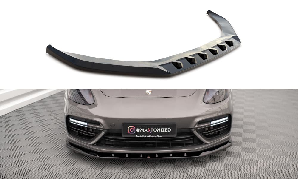 PORSCHE PANAMERA -2020 - MAXTON DESIGN FRONTSPOILER LIPPE V.1 (DTC) – Maxton Design