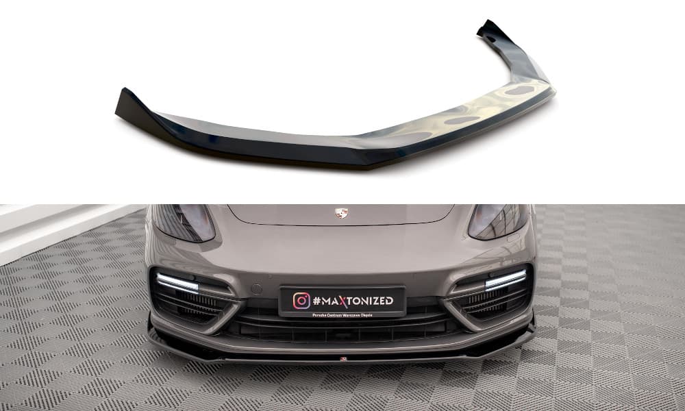 PORSCHE PANAMERA -2020 - MAXTON DESIGN FRONTSPOILER LIPPE V.2 – Maxton Design