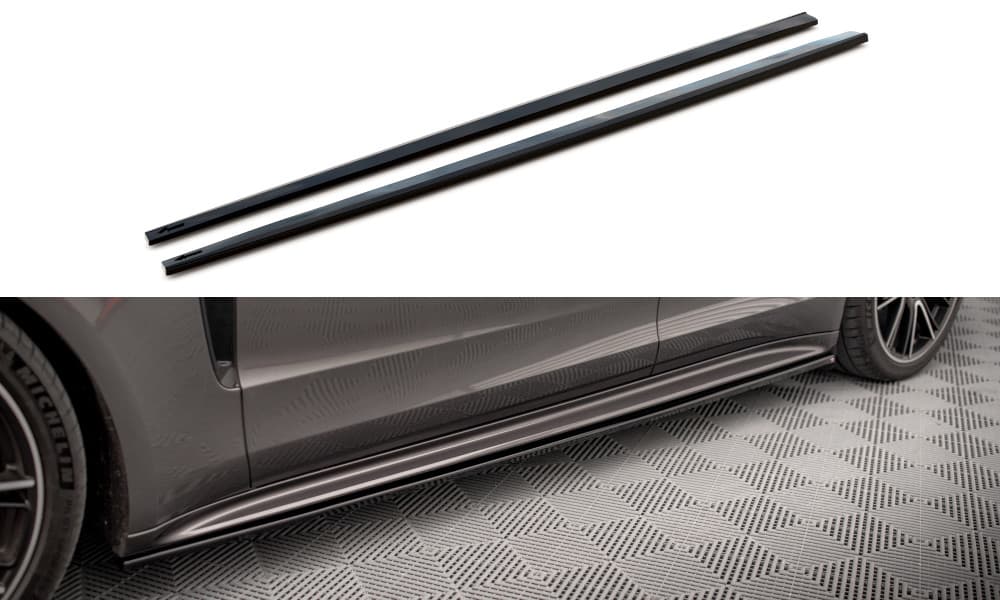 PORSCHE PANAMERA -2020 - MAXTON DESIGN SEITENSCHWELLER ANSATZ CUP LEISTEN V.1 – Maxton Design