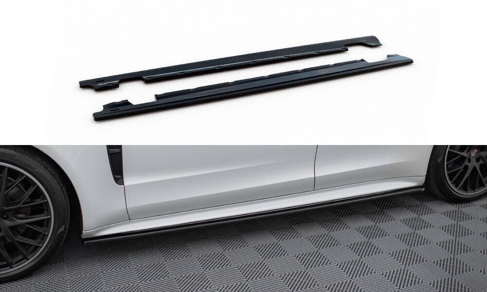 PORSCHE PANAMERA GTS 2019+ - MAXTON DESIGN SEITENSCHWELLER ANSATZ CUP LEISTEN V.1 – Maxton Design