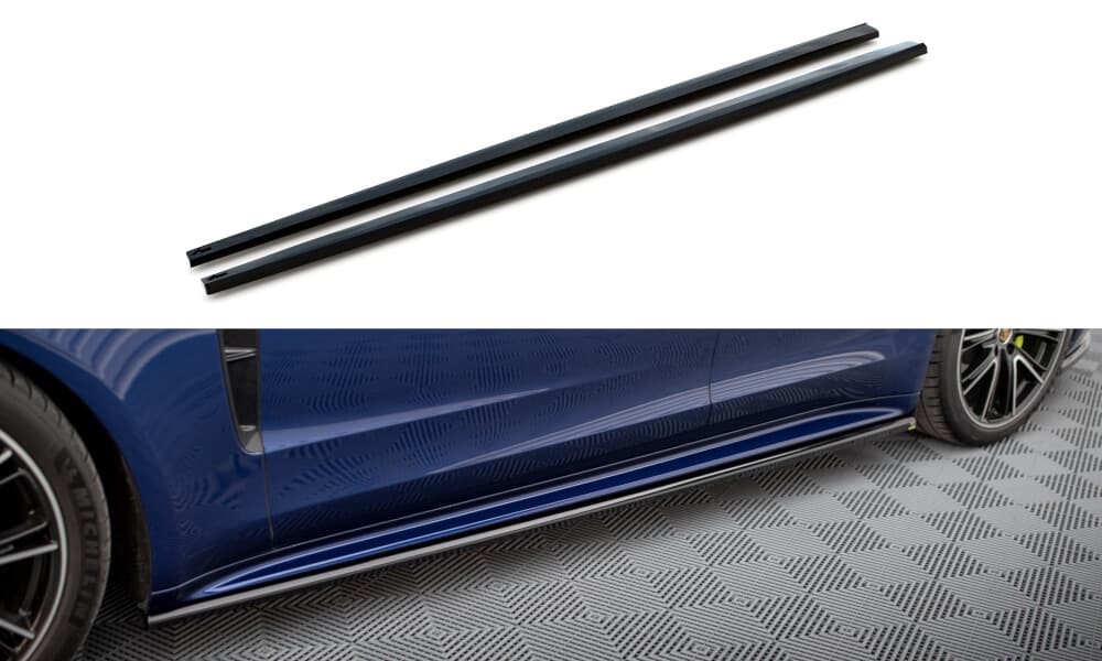 PORSCHE PANAMERA 2020+ - MAXTON DESIGN SEITENSCHWELLER ANSATZ CUP LEISTEN V.1 – Maxton Design
