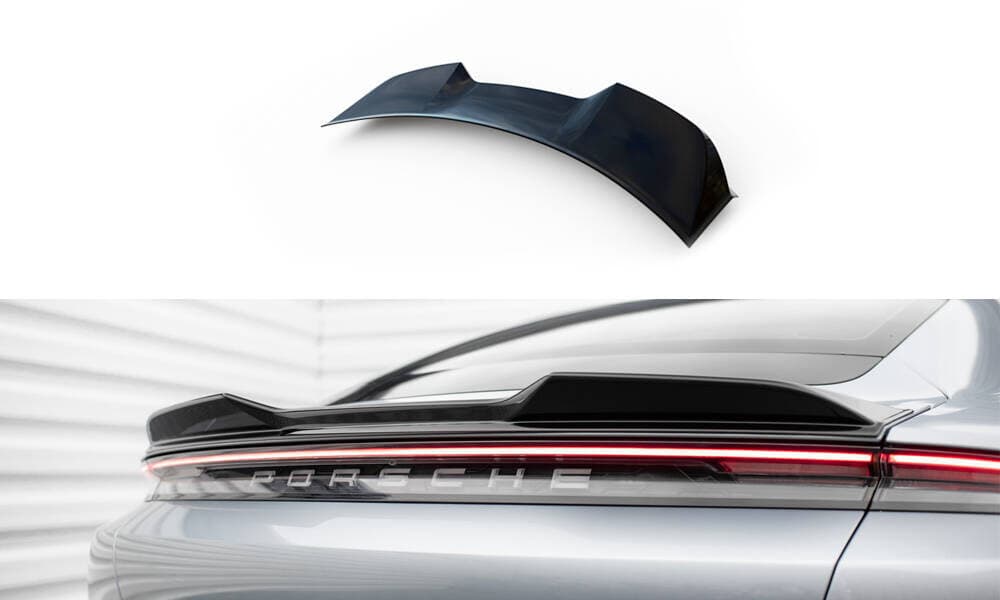PORSCHE TAYCAN - MAXTON DESIGN 3D HECKSPOILER LIPPE ABRISSKANTE – Maxton Design