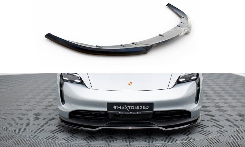 PORSCHE TAYCAN - MAXTON DESIGN FRONTSPOILER LIPPE – Maxton Design