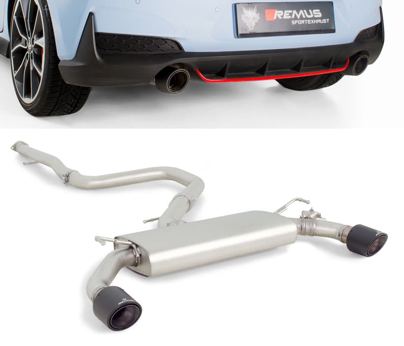 HYUNDAI I30 N PERFORMANCE - REMUS DUPLEX SPORTAUSPUFF – Remus