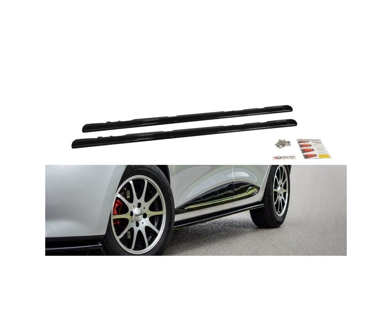 RENAULT CLIO 4 - MAXTON DESIGN SEITENSCHWELLER CUP LEISTEN ANSATZ – Maxton Design