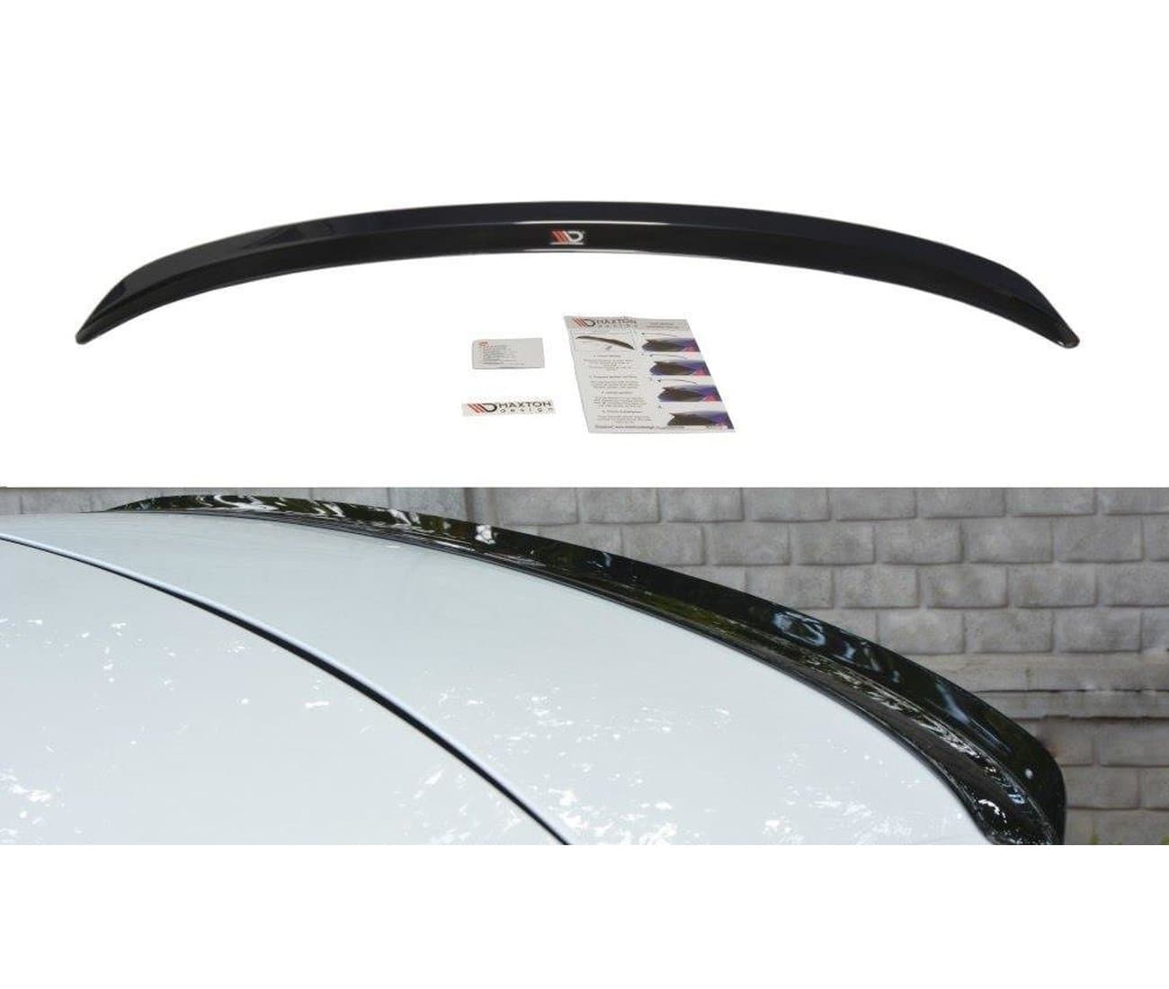 RENAULT MEGANE - MAXTON DESIGN DACHSPOILER LIPPE ABRISSKANTE – Maxton Design