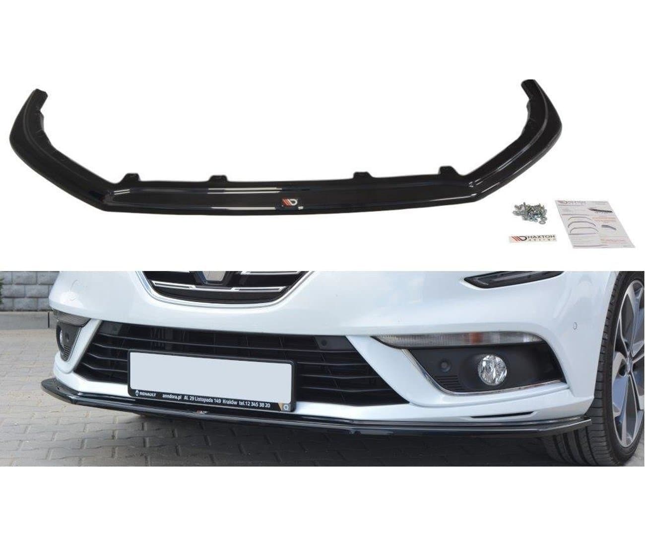 RENAULT MEGANE - MAXTON DESIGN FRONTSPOILER | FRONTLIPPE – Maxton Design