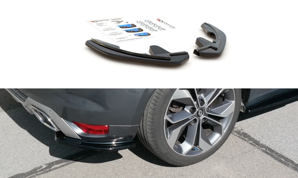 RENAULT MEGANE GT-LINE - MAXTON DESIGN HECK ANSATZ SIDE FLAPS – Maxton Design