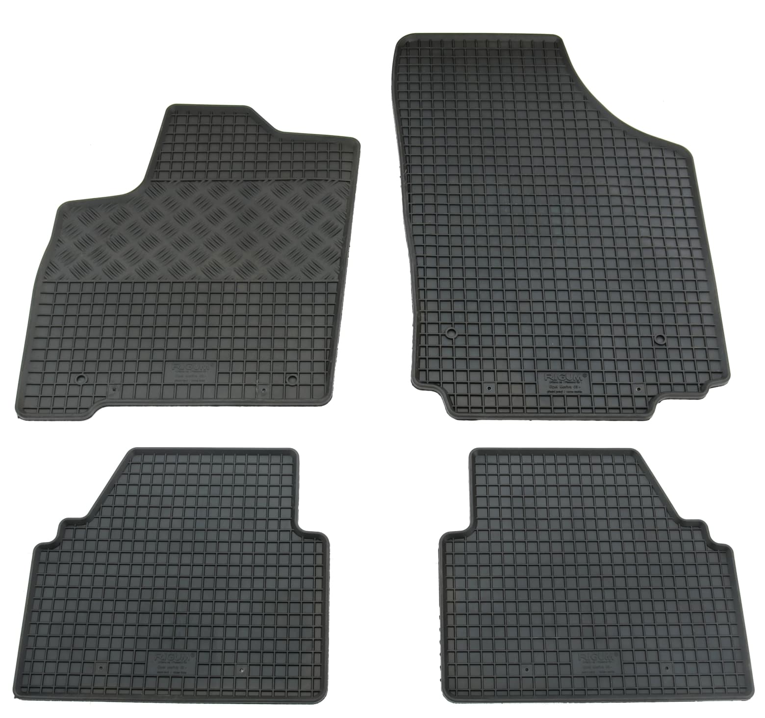 OPEL MERIVA A - GUMMI FUSSMATTEN