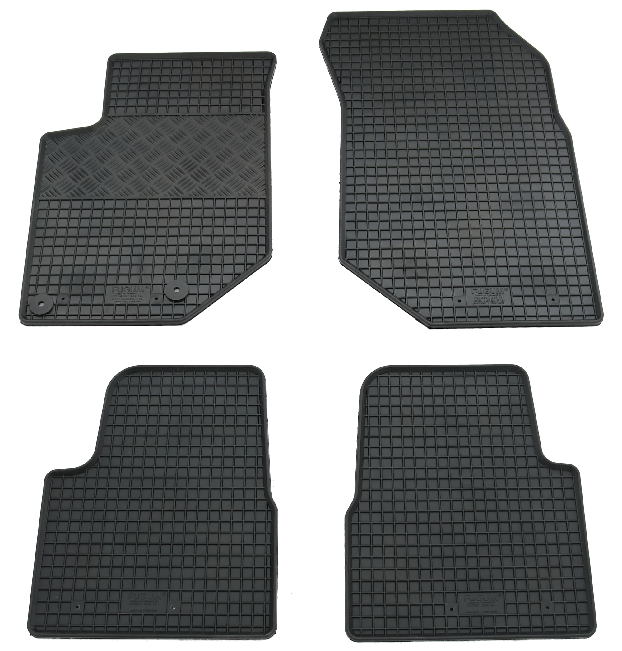 CITROEN C4 III - GUMMI FUSSMATTEN