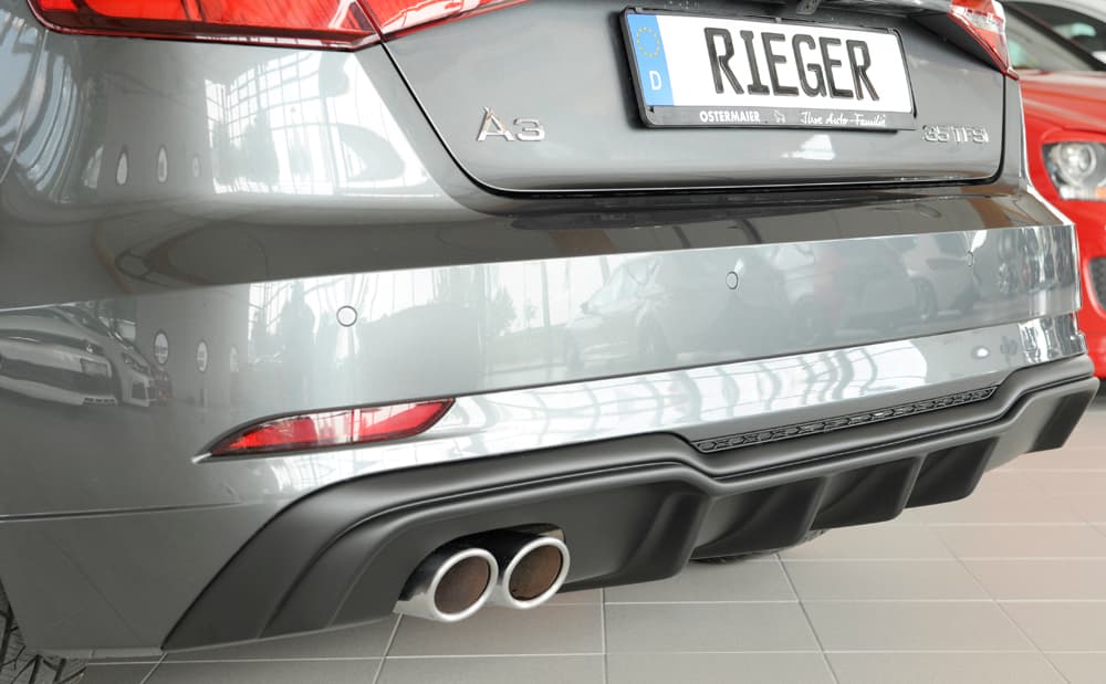 AUDI A3 FACELIFT - RIEGER HECK DIFFUSOR