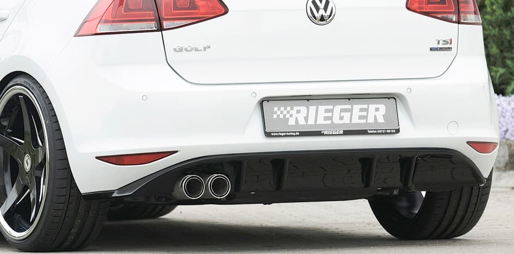 VW GOLF 7 - RIEGER HECK DIFFUSOR