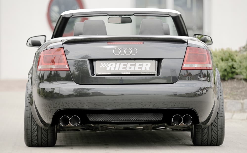 AUDI A4 CABRIO - RIEGER TUNING HECK DIFFUSOR OO-OO – Rieger