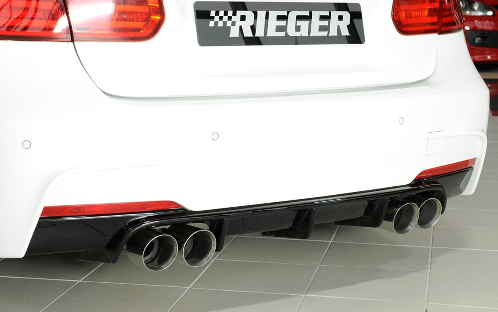 BMW F30 LIMOUSINE M-PAKET - RIEGER DUPLEX DIFFUSOR OO-OO