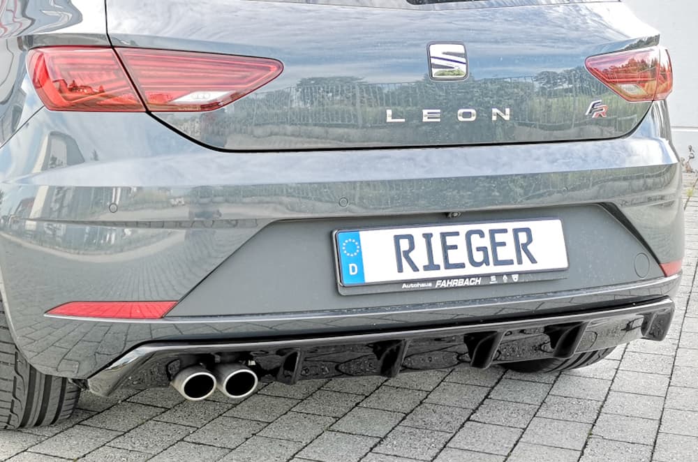 SEAT LEON FR FACELIFT - RIEGER HECK DIFFUSOR