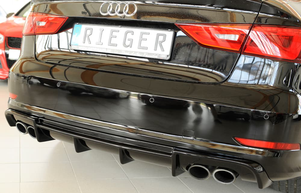AUDI S3 CABRIO - RIEGER HECK DIFFUSOR (GLANZ)