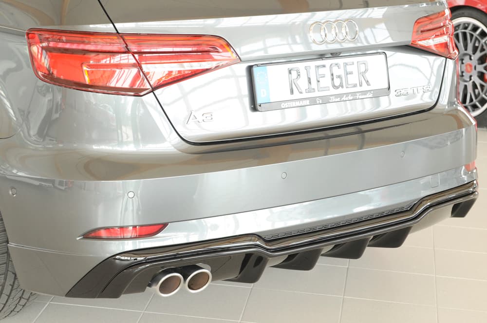 AUDI A3 FACELIFT - RIEGER HECK DIFFUSOR
