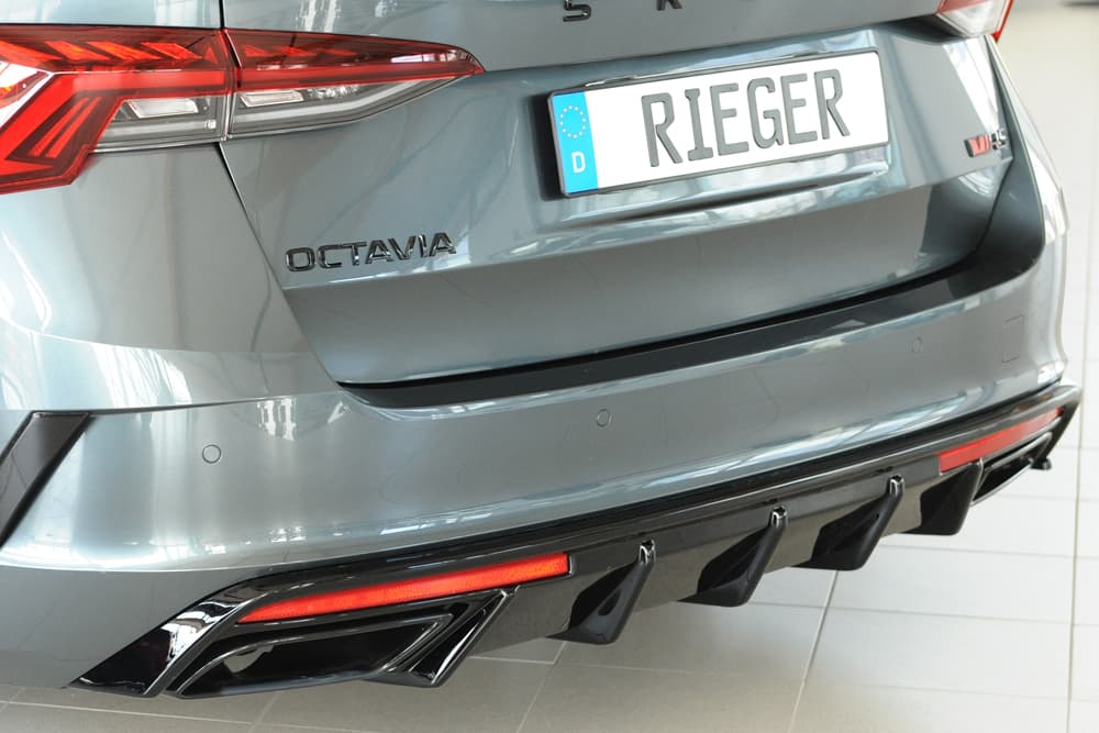 SKODA OCTAVIA RS - RIEGER TUNING HECK DIFFUSOR ANSATZ – Rieger