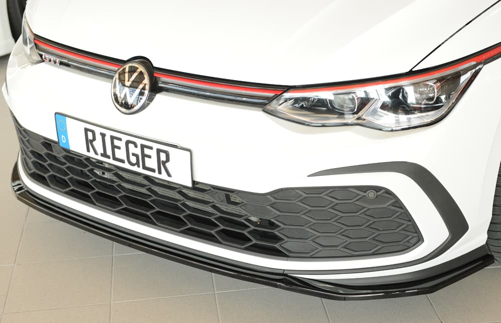 VW GOLF 8 GTI - RIEGER TUNING FRONTSPOILER LIPPE
