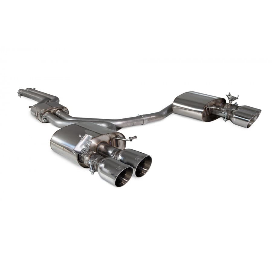 AUDI S4 - DUPLEX AUSPUFF ANLAGE AB KATALYSATOR