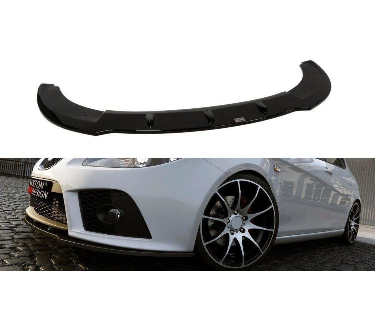 SEAT LEON CUPRA - MAXTON DESIGN FRONTSPOILER LIPPE V.1