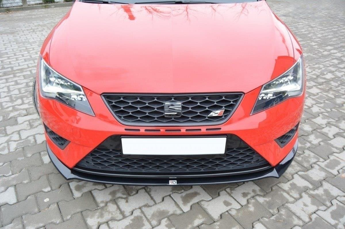 SEAT LEON CUPRA - MAXTON DESIGN FRONTLIPPE SPOILER (DTC) – Maxton Design