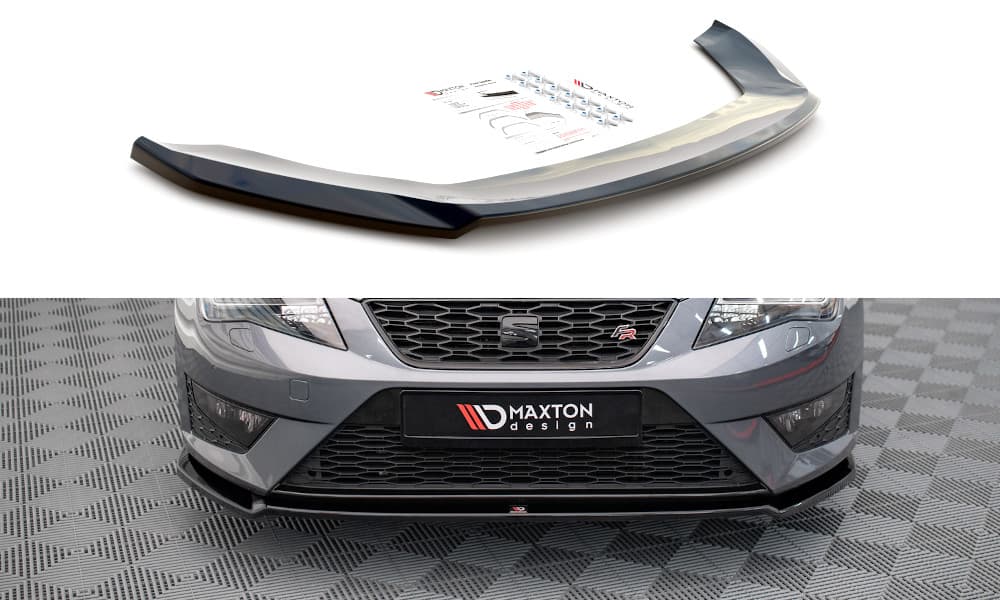 SEAT LEON FR - MAXTON DESIGN FRONTLIPPE SPOILER V.2 (DTC) – Maxton Design