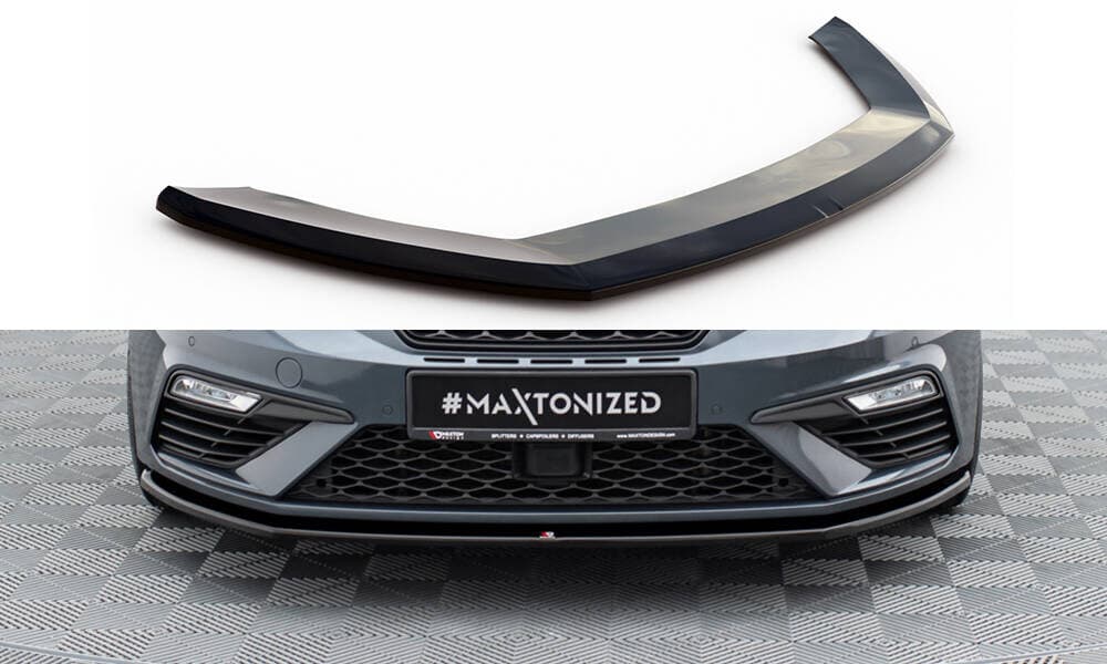 SEAT LEON FR FACELIFT - MAXTON DESIGN FRONTLIPPE SPOILER V.1 – Maxton Design