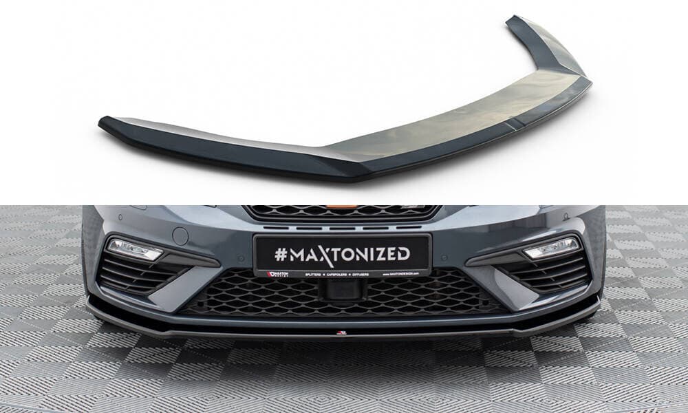 SEAT LEON FR FACELIFT - MAXTON DESIGN FRONTLIPPE SPOILER V.2 – Maxton Design