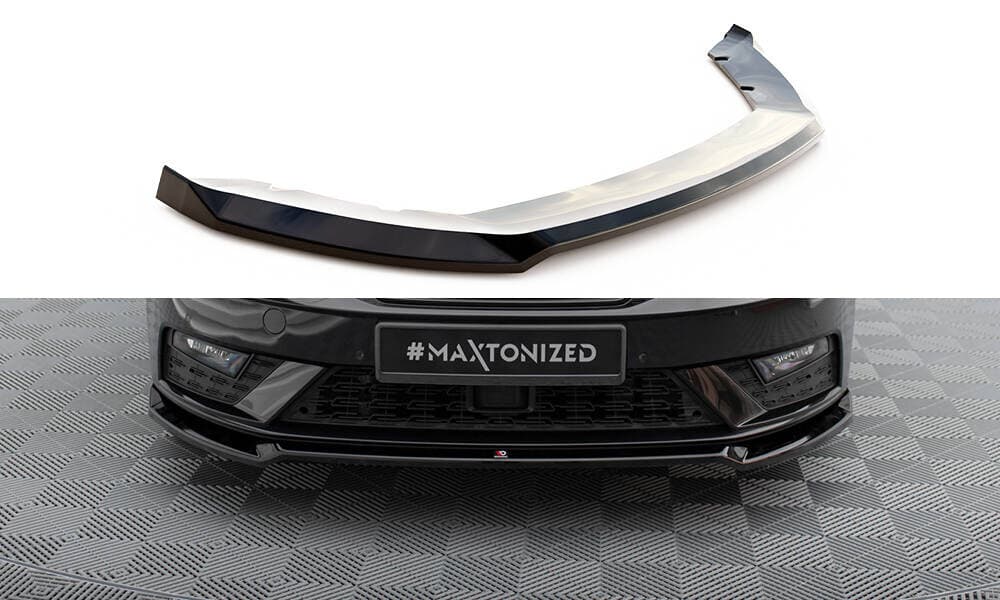SEAT LEON ST FACELIFT - MAXTON DESIGN FRONTLIPPE SPOILER V.2 – Maxton Design